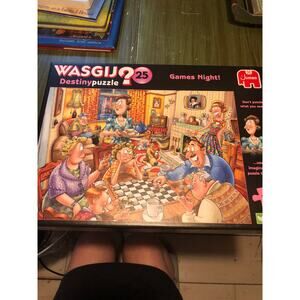 Wasgij EUC Destiny 25 Games Night 1000 Piece Puzzle